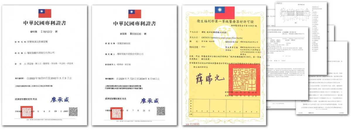 核心專利技術與醫材許可